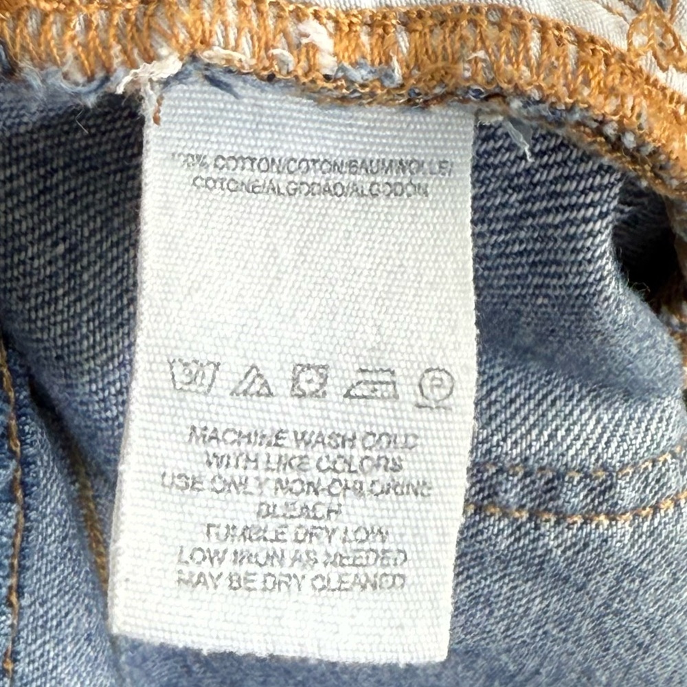 We The Free People Distressed Boho Patchwork Flare Bell Bottom Jeans 25 Boho - Picture 10 of 16